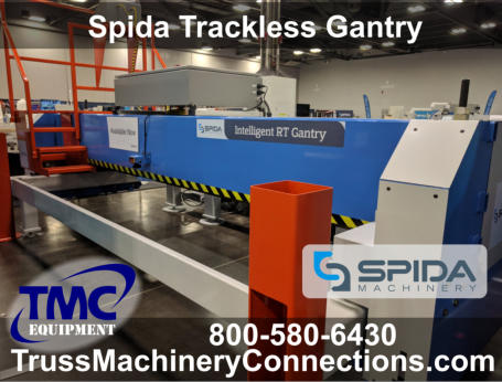 Spida Trackless Roof Truss Gantry System